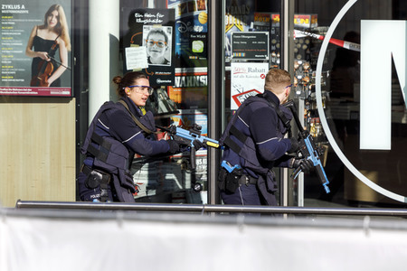 Anti-Terror Übung in Köln