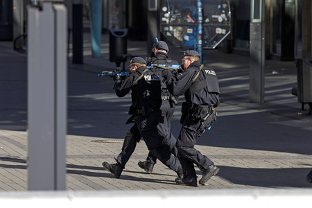 Anti-Terror Übung in Köln