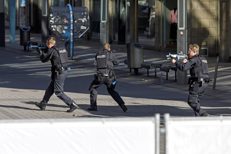 Anti-Terror Übung in Köln
