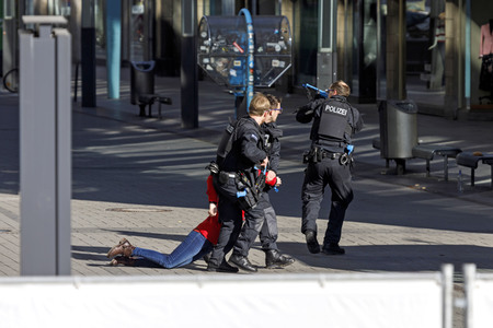 Anti-Terror Übung in Köln