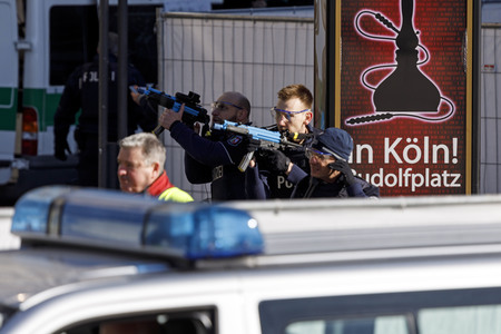 Anti-Terror Übung in Köln