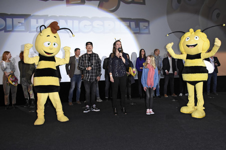 Filmpremiere 'Die Biene Maja - Die Honigspiele' in München