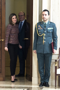 Audienz mit Königin Letizia in Madrid
