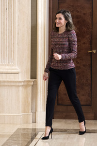 Audienz mit Königin Letizia in Madrid