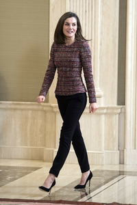 Audienz mit Königin Letizia in Madrid