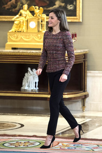 Audienz mit Königin Letizia in Madrid