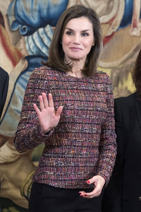 Audienz mit Königin Letizia in Madrid