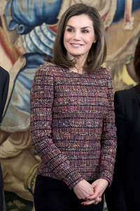 Audienz mit Königin Letizia in Madrid