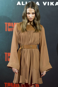 Photocall 'Tomb Raider' in Madrid