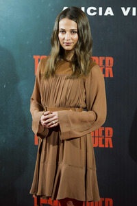 Photocall 'Tomb Raider' in Madrid