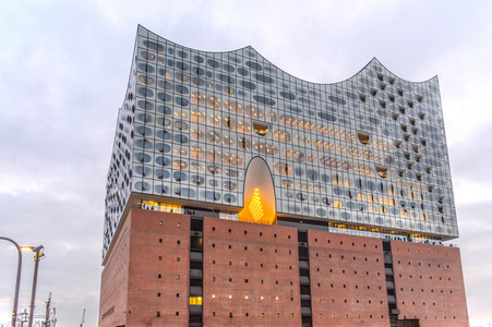 Im Stadtteil HafenCity von Hamburg