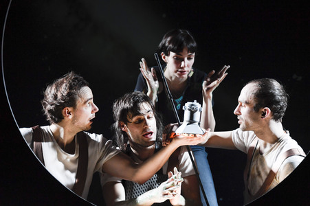 Theaterprobe 'Solaris' in Berlin