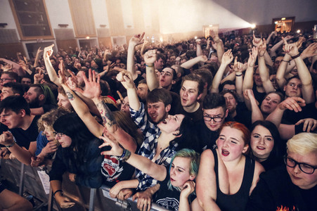 Konzert von Feine Sahne Fischfilet in Magdeburg