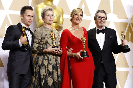 Oscar 2018 Preisträger- Photocall in Los Angeles