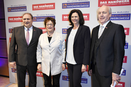 Eröffnung der Internationalen Handwerksmesse in München
