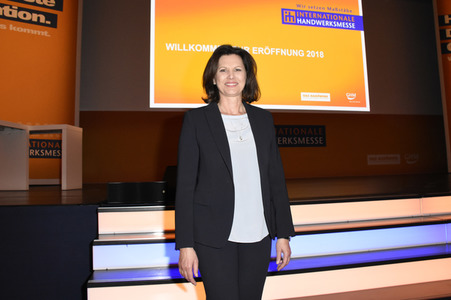 Eröffnung der Internationalen Handwerksmesse in München
