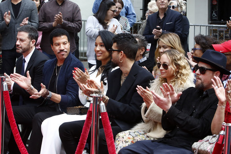 Hand and Footprint Ceremony mit Lionel Richie in Los Angeles