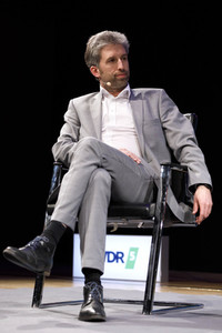 Axel Hacke und  Boris Palmer auf der lit.Cologne 2018 in Köln