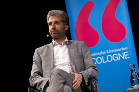 Axel Hacke und  Boris Palmer auf der lit.Cologne 2018 in Köln
