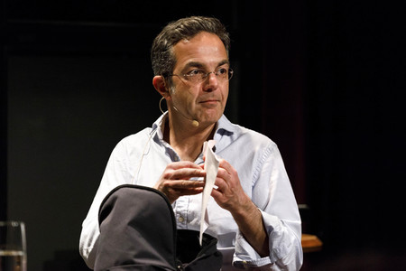 Navid Kermani und Paul Nizon auf der lit.Cologne 2018 in Köln