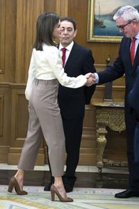 Audienz mit Königin Letizia in Madrid