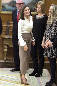 Audienz mit Königin Letizia in Madrid