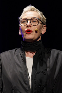 Marie Reiners, Bärbel Schäfer und Katja Riemann auf der lit.Cologne 2018 in Köln