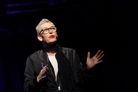 Marie Reiners, Bärbel Schäfer und Katja Riemann auf der lit.Cologne 2018 in Köln
