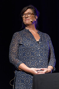Marie Reiners, Bärbel Schäfer und Katja Riemann auf der lit.Cologne 2018 in Köln