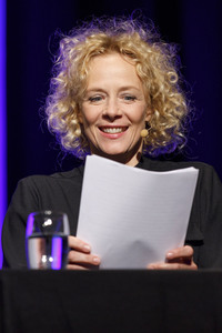 Marie Reiners, Bärbel Schäfer und Katja Riemann auf der lit.Cologne 2018 in Köln