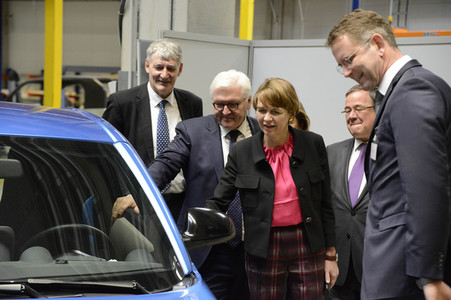 NRW Antrittsbesuch des Bundespräsidenten in Aachen