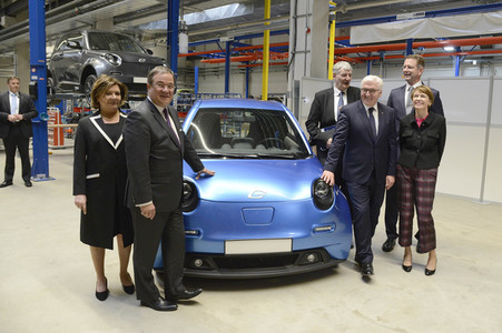 NRW Antrittsbesuch des Bundespräsidenten in Aachen