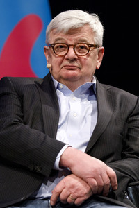 Joschka Fischer auf der lit.Cologne 2018 in Köln