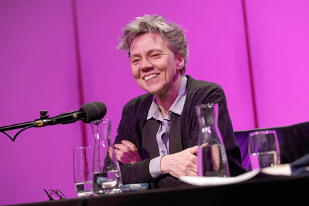 Esther Kinsky auf der lit.Cologne 2018 in Köln