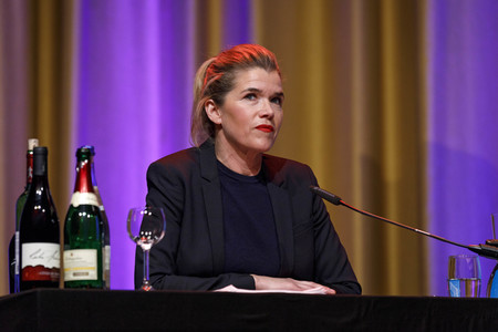 Iris Berben und Anke Engelke auf der lit.Cologne 2018 in Köln