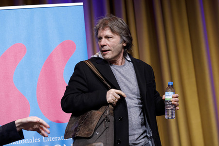 Bruce Dickinson auf der lit.Cologne 2018 in Köln