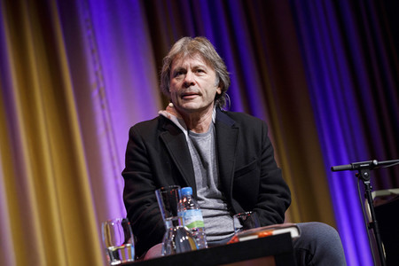 Bruce Dickinson auf der lit.Cologne 2018 in Köln