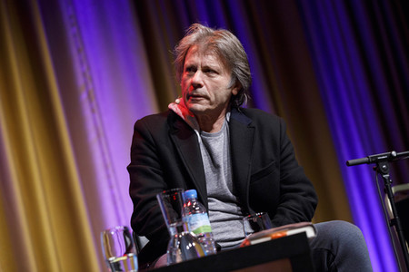 Bruce Dickinson auf der lit.Cologne 2018 in Köln