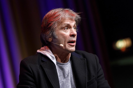 Bruce Dickinson auf der lit.Cologne 2018 in Köln