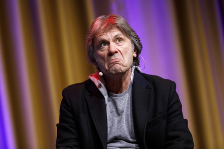 Bruce Dickinson auf der lit.Cologne 2018 in Köln