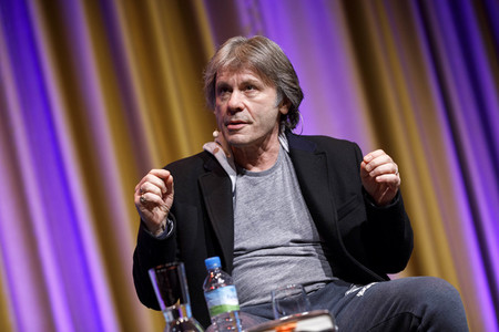 Bruce Dickinson auf der lit.Cologne 2018 in Köln