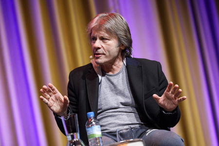 Bruce Dickinson auf der lit.Cologne 2018 in Köln