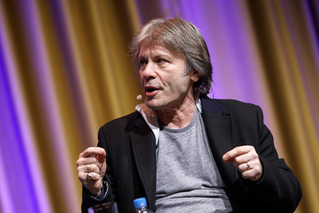 Bruce Dickinson auf der lit.Cologne 2018 in Köln