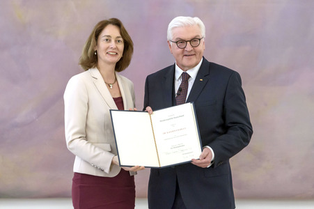 Ernennung der Mnister und Ministerinnen des neuen Bundeskabinetts in Berlin