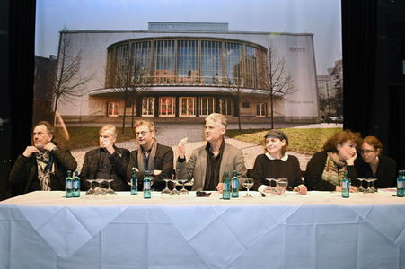 Pressekonferenz zu 'Theater und Komödie am Kurfürstendamm im Schiller Theater' in Berlin