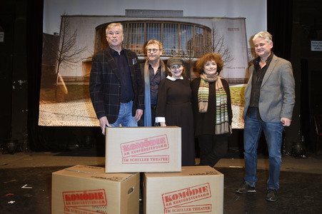 Pressekonferenz zu 'Theater und Komödie am Kurfürstendamm im Schiller Theater' in Berlin