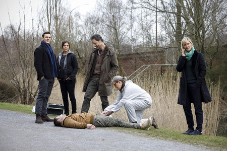 Settermin 'Tatort- Zorn' in Duisburg