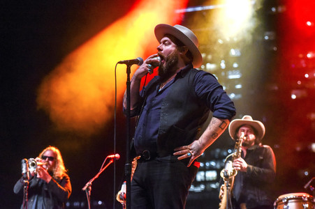 Konzert von Nathaniel Rateliff & The Night Sweats auf dem SXSW 2018 in Austin