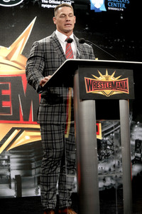 Pressekonferenz zur WWE WrestleMania in New York