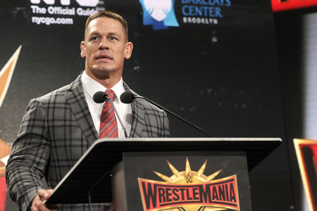 Pressekonferenz zur WWE WrestleMania in New York